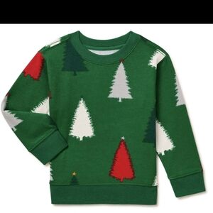 Holiday Time Christmas Sweatshirt Infant Toddler Unisex 12 Month NWT